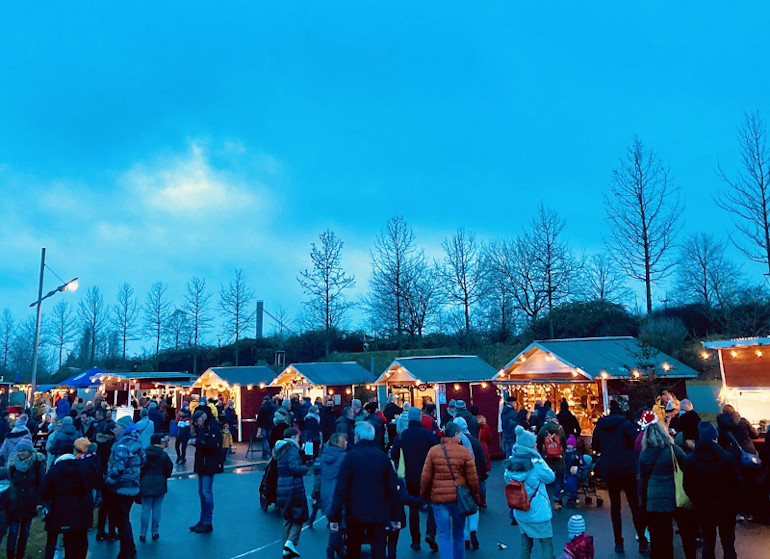 Nordischer Weihnachtsmarkt im NeulandPark Leverkusen am 16. und 17