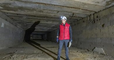 Ein Tunnel wurde unter der Konstitucijos Avenue in Vilnius entdeckt