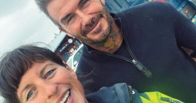 David Beckham in Karlstad, Schweden