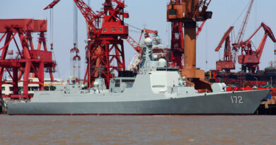 Kriegsschiff China