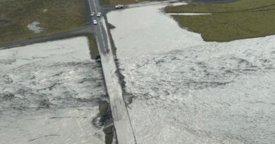 Island: Ringstraße nach Gletscherflut stark beschädigt – aber wieder befahrbar