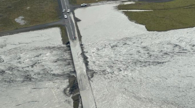 Island: Ringstraße nach Gletscherflut stark beschädigt – aber wieder befahrbar