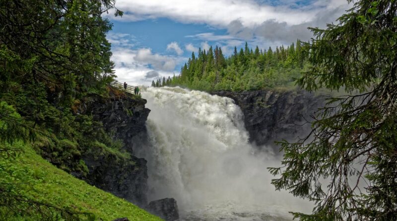 Tännforsen Wasserfall