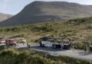 Heftiger Busbrand in Island – zum Glück direkt nach Tunnelausgang