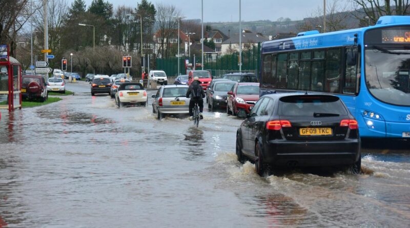 Unwetterwarnung Großbritannien