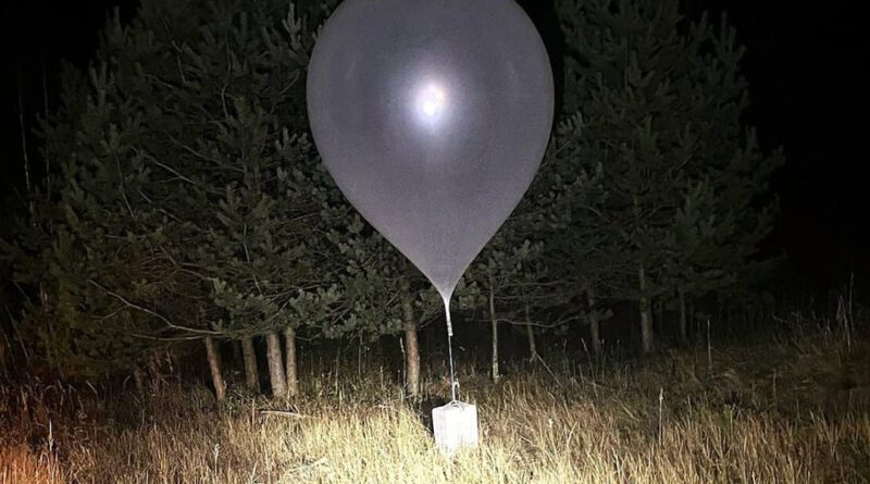 Schmuggel Ballon Litauen