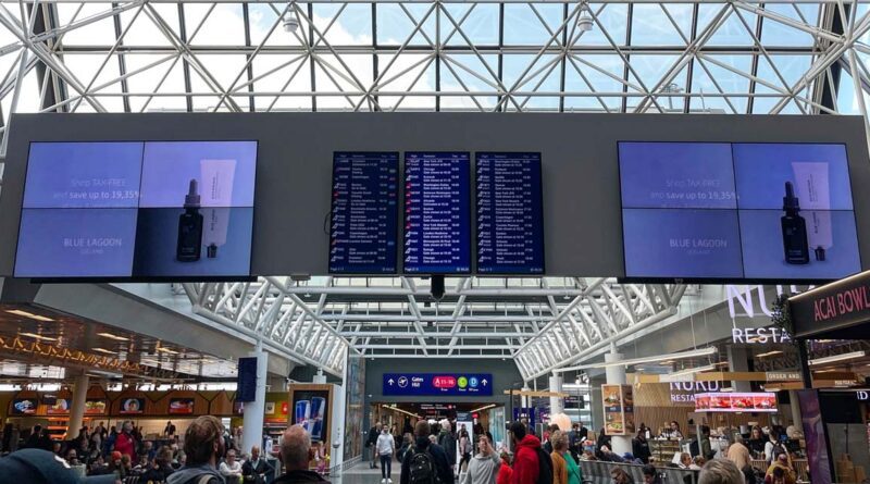 Neuer Duty Free Shop Flughafen Keflavik