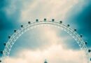 London Eye läuft gegen den Uhrzeigersinn, um die Zeitumstellung zu begehen