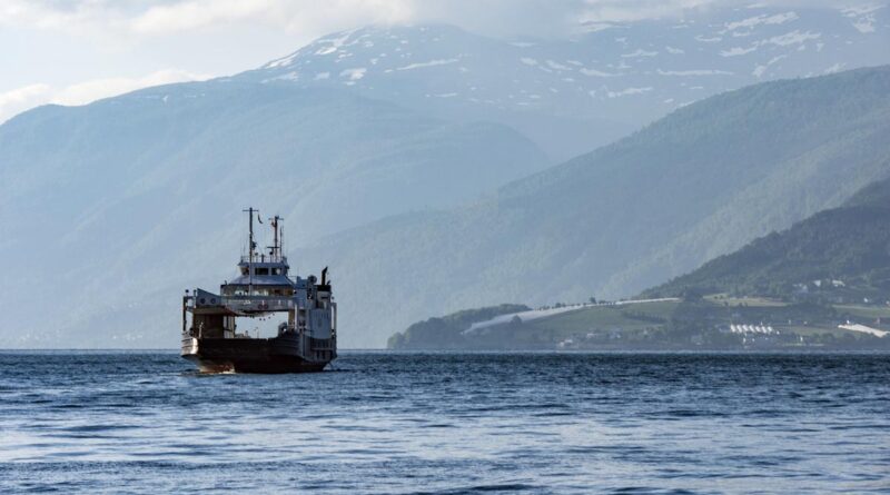 Brand Fähre Sognefjord