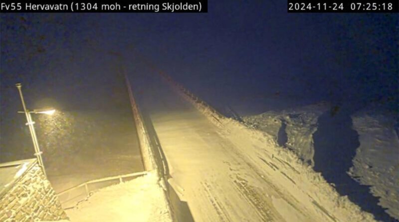 Sognefjellet Pass gesperrt