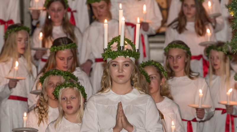 Lucia-Fest Schweden