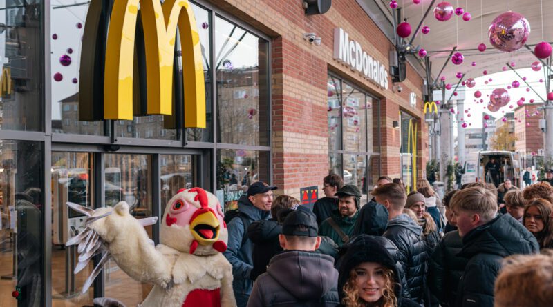 McDonald's Turbohühner Dänemark