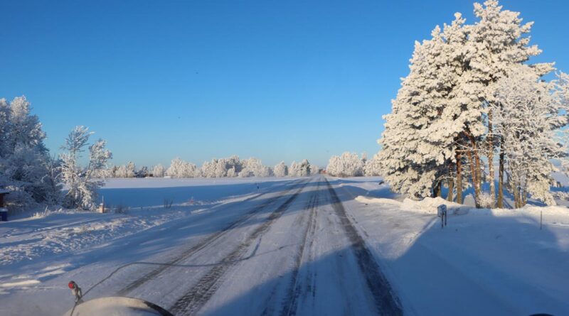 Finnland begrüßt das neue Jahr bei eisigen Temperaturen