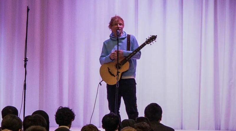 Ed Sheeran überrascht Schüler mit Konzert der besonderen Art