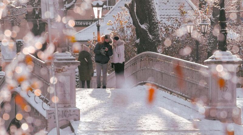 Orangefarbene Wetterwarnung: Starker Schneefall in Lettland erwartet