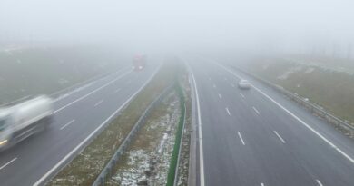 Wetterumschwung in Dänemark: Von sonnig zu neblig, zu winterlich